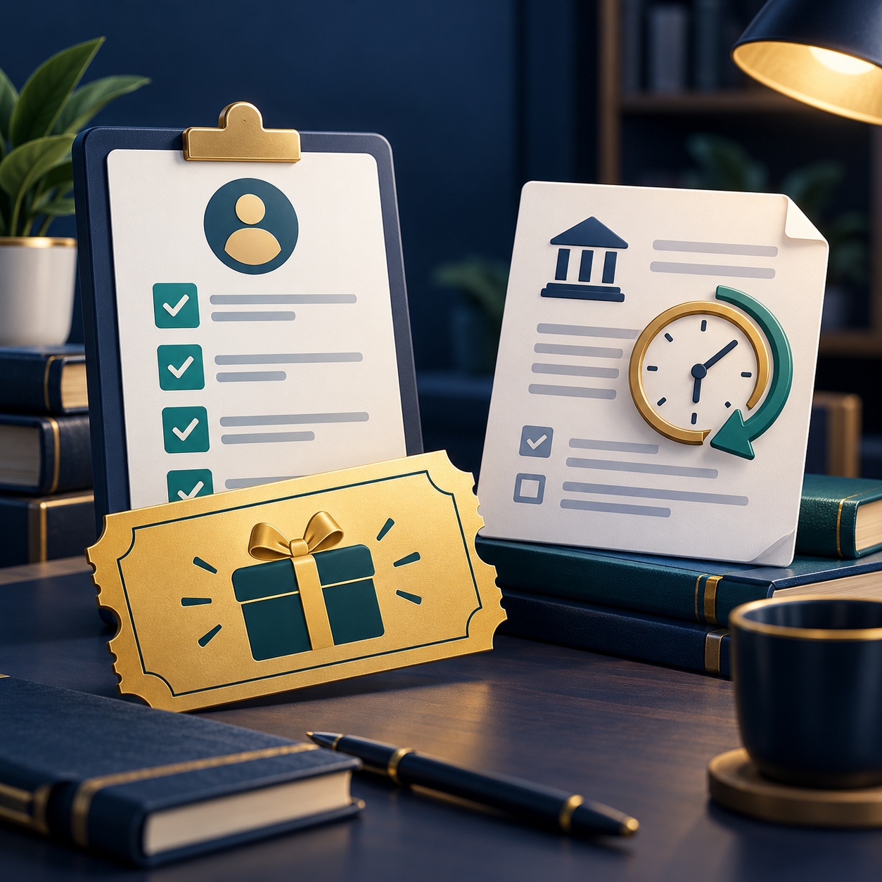 Illustration of promotional credit, eligibility and terms checks