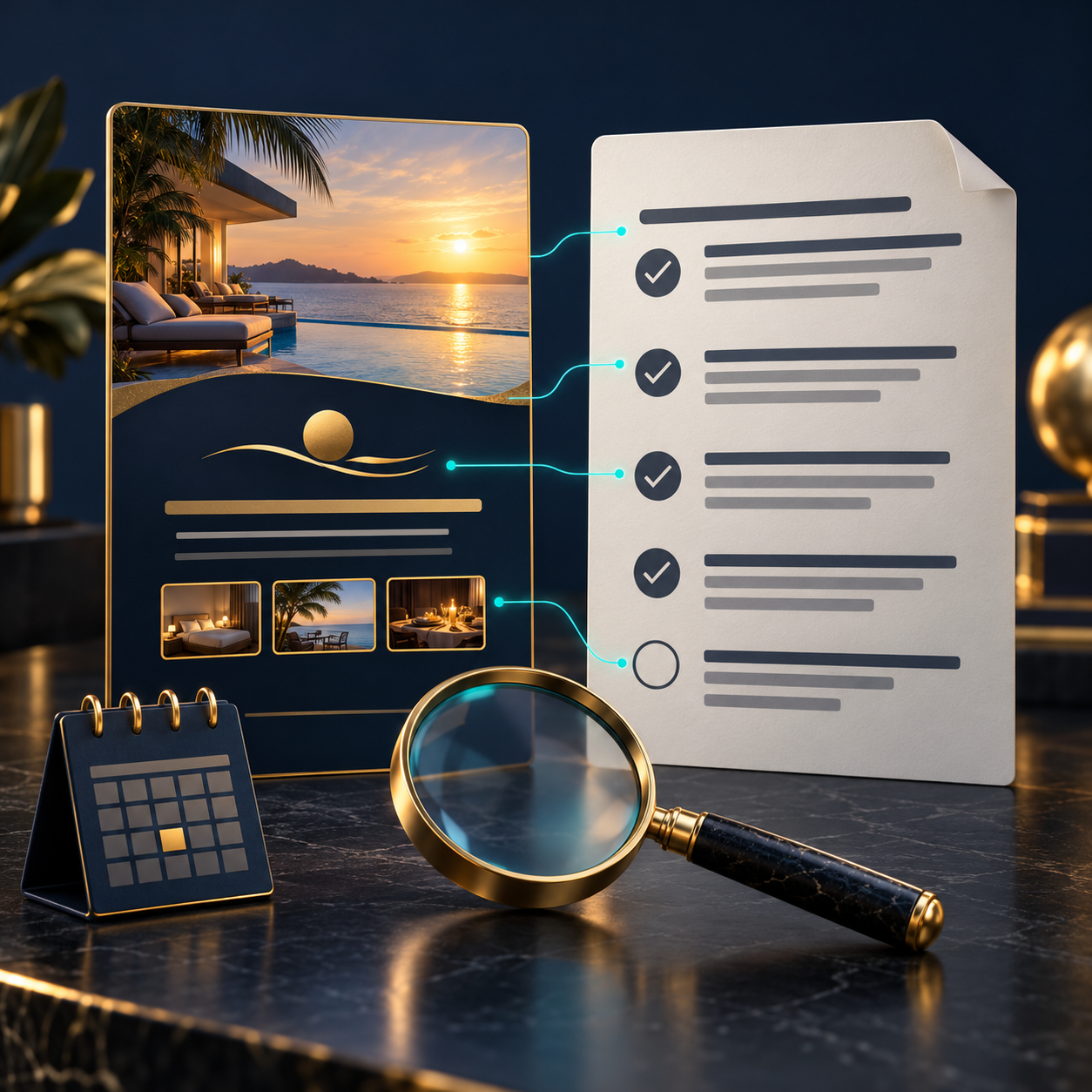 Illustration of promotional credit, eligibility and terms checks