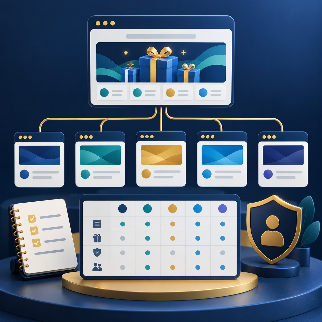 Illustration of promotional credit, eligibility and terms checks