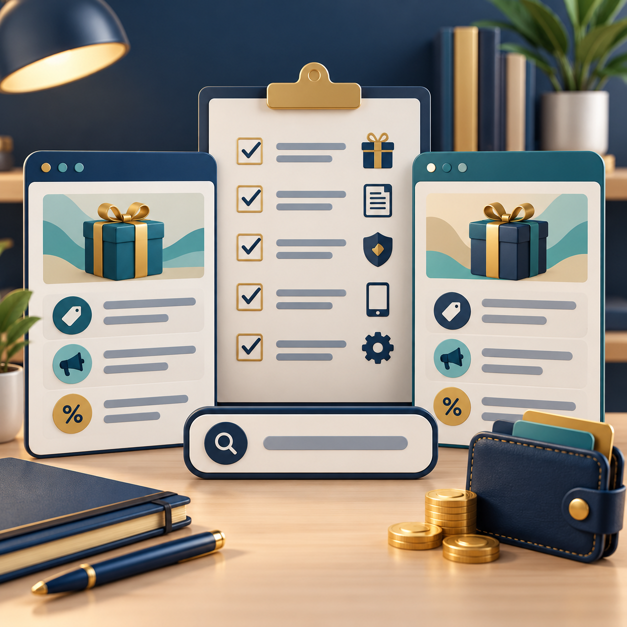 Illustration of promotional credit, eligibility and terms checks