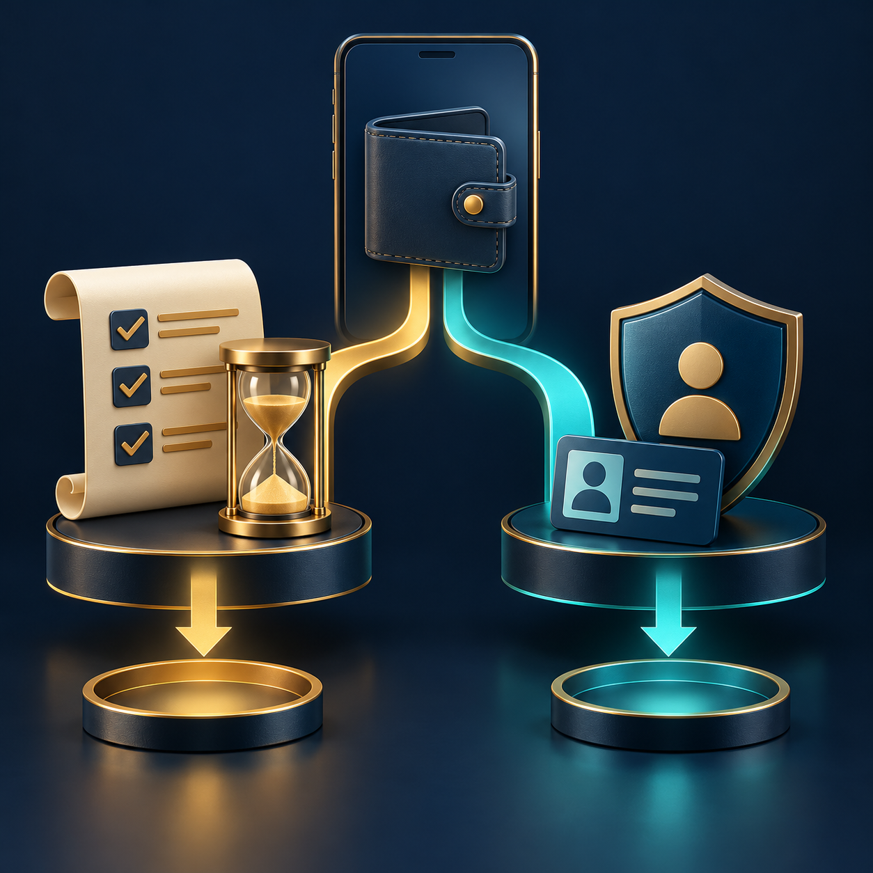 Illustration of promotional credit, eligibility and terms checks
