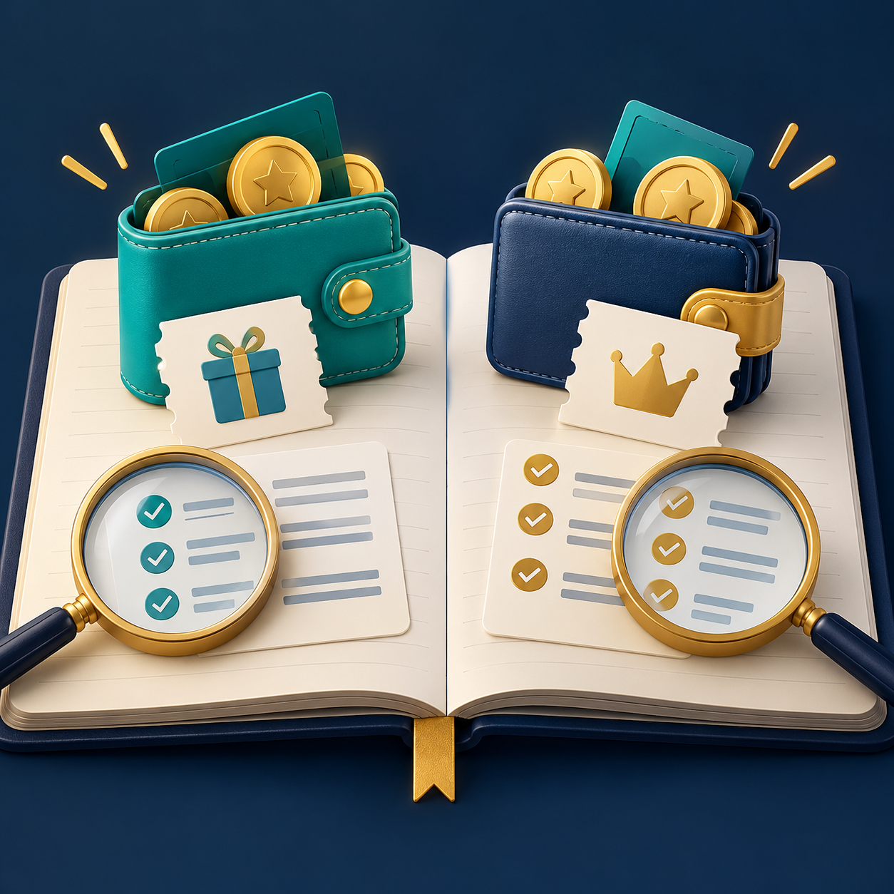 Illustration of promotional credit, eligibility and terms checks