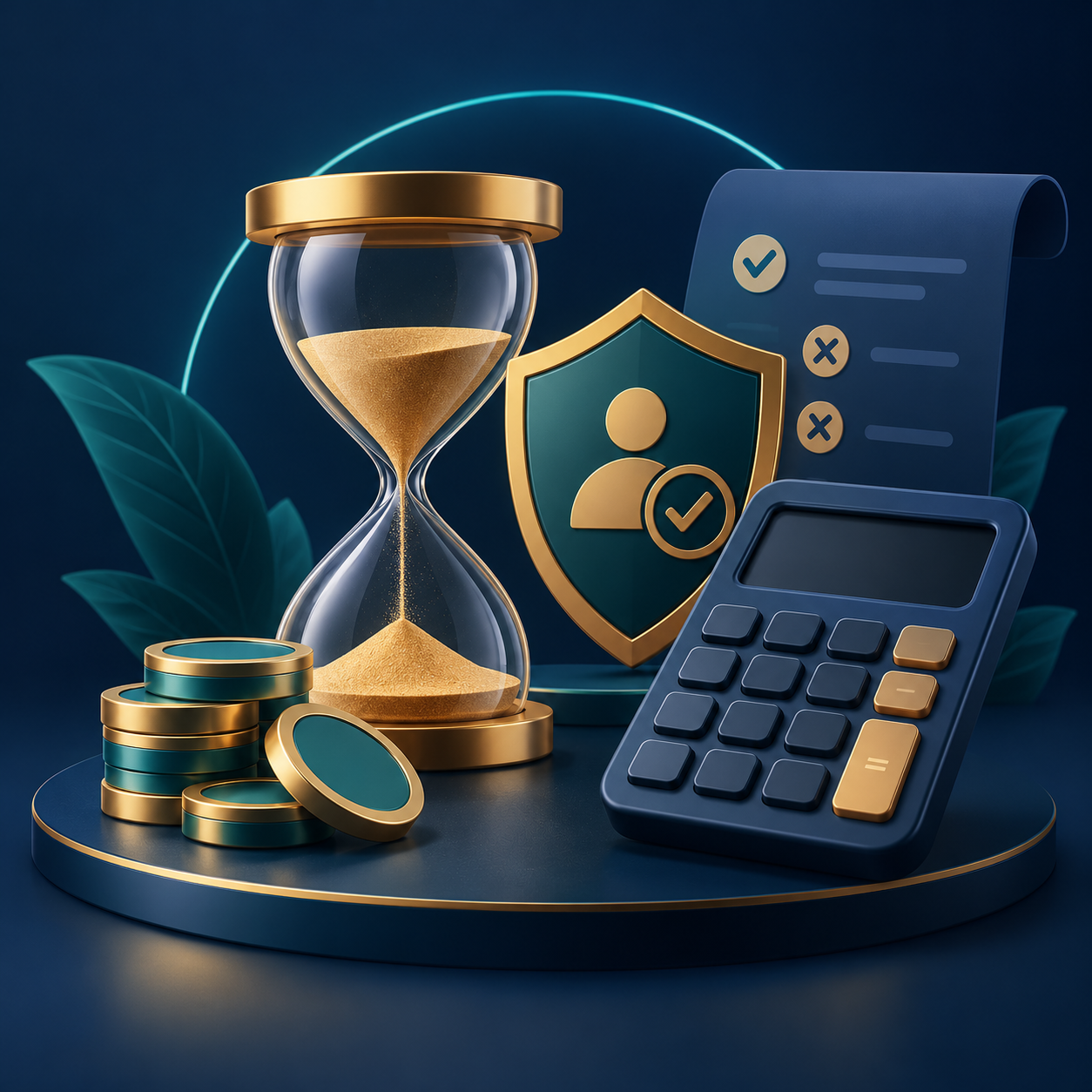Illustration of promotional credit, eligibility and terms checks