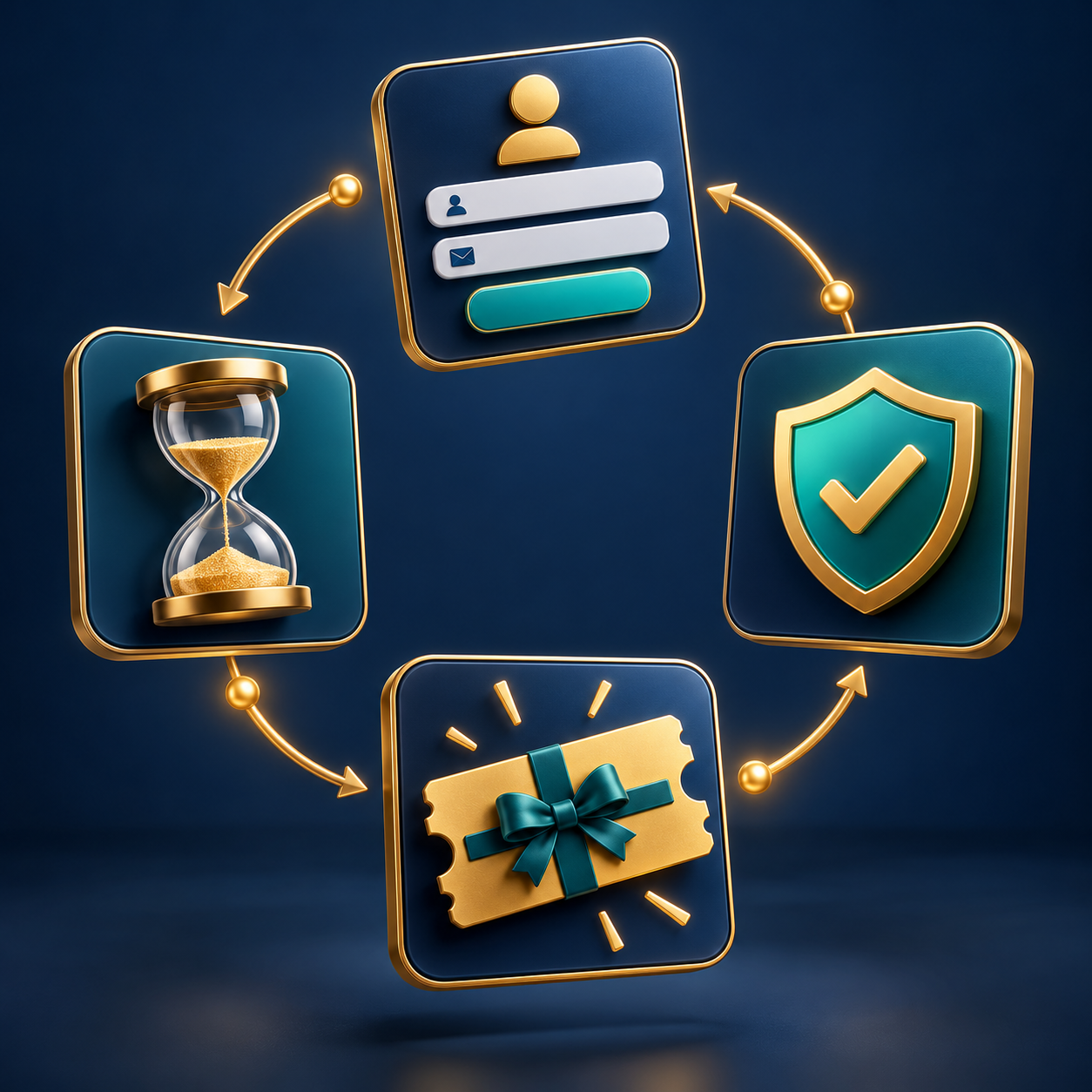 Illustration of promotional credit, eligibility and terms checks