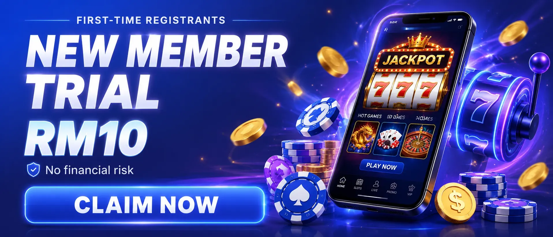 New Member Trial — RM10, no financial risk, first-time registrants