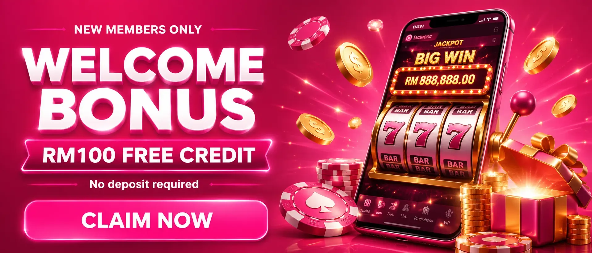 How to claim Joy.link free credit RM100 without depositing money